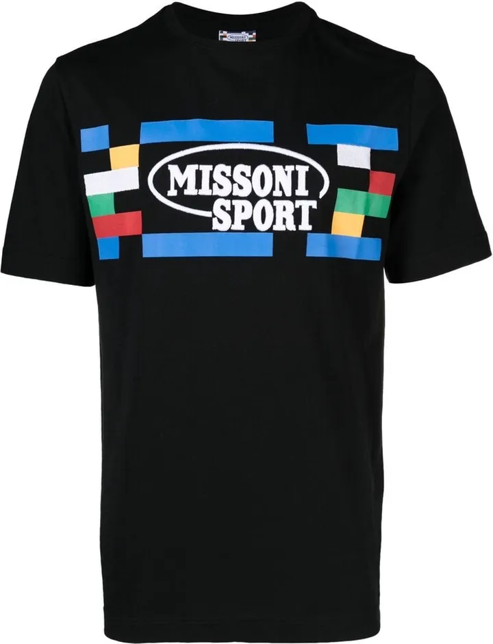 logo-print T-shirt
