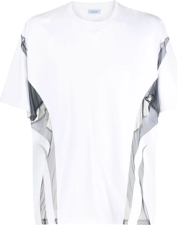 Illusion panelled T-shirt