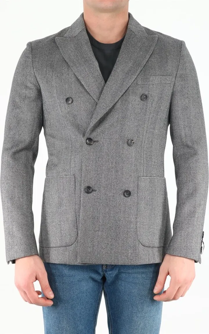 Grey Wool Jacket