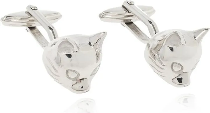Lanvin Cat Motif Cufflinks