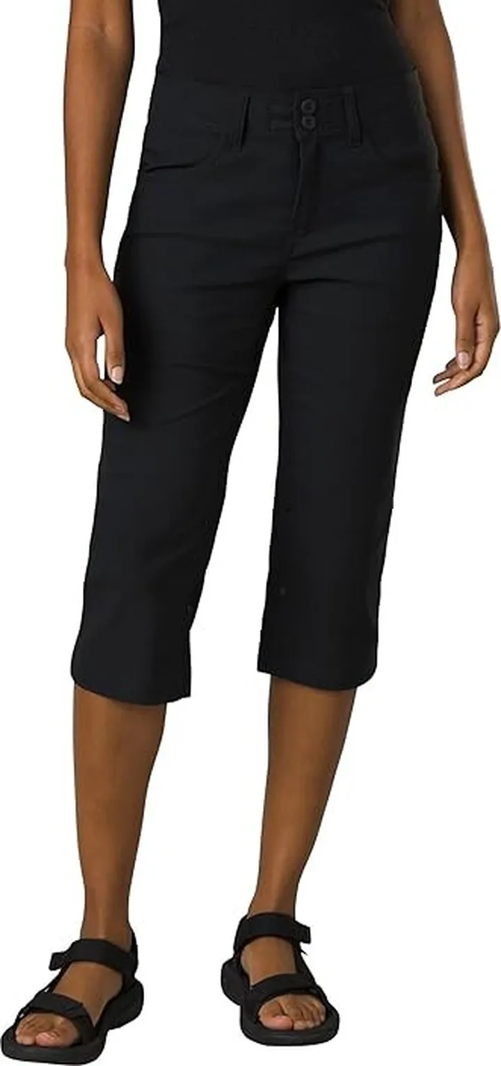 Prana Halle Capris II (Black) Women's Casual Pants