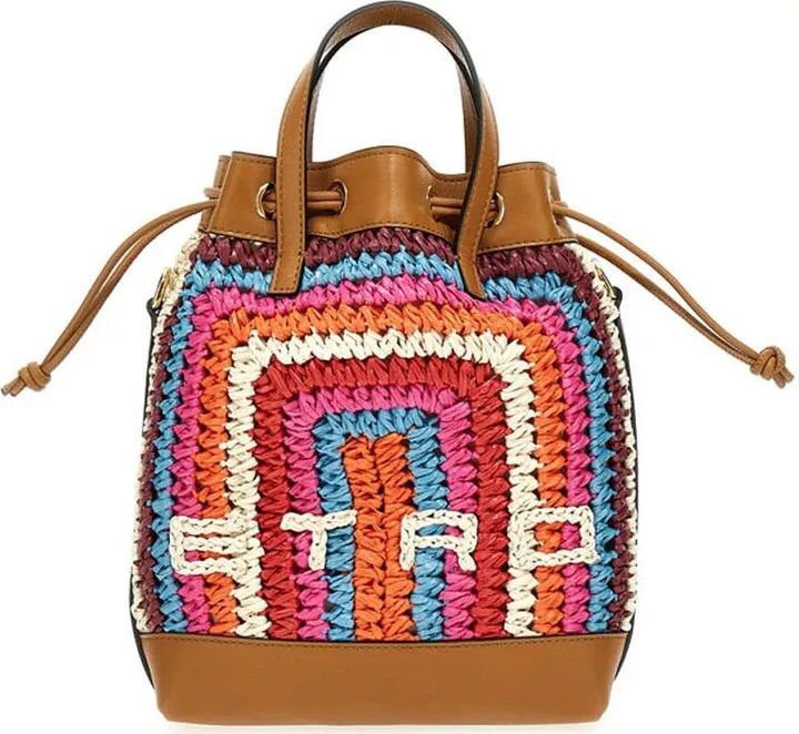 Shopping 'etro Sac Rafia Crochet'