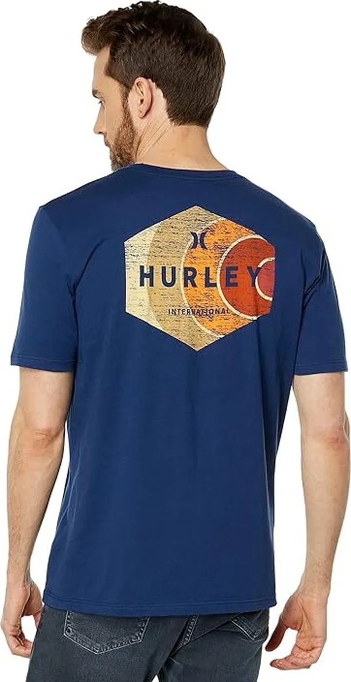 Hurley So Gnar Short Sleeve Tee (Abyss) Men's Clothing