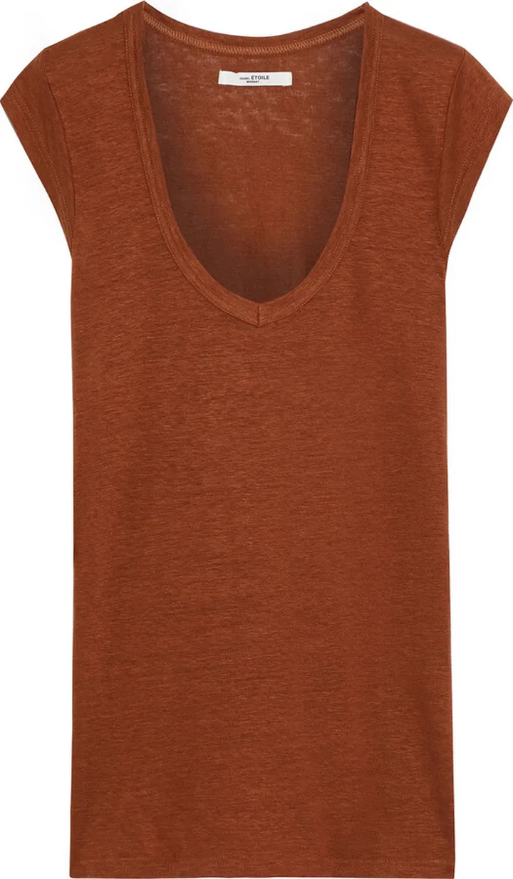 Zankya slub linen-jersey T-shirt