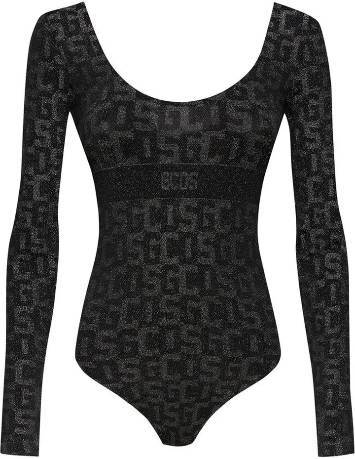 Wolford X GCDS Monogram Scoop-Neck Bodysuit