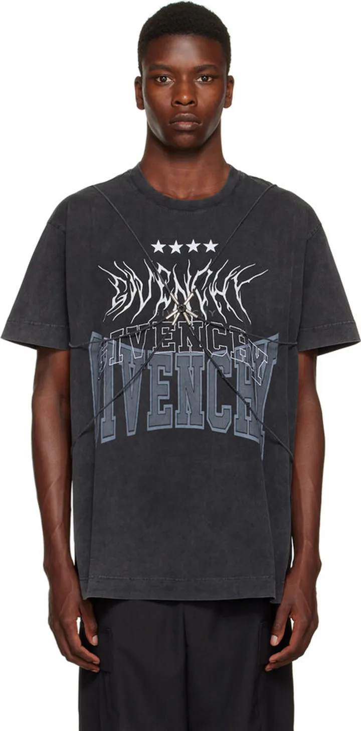 Givenchy Gray Harness T-Shirt