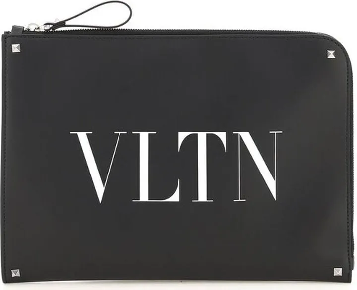 Valentino VLTN Logo Printed Document Holder