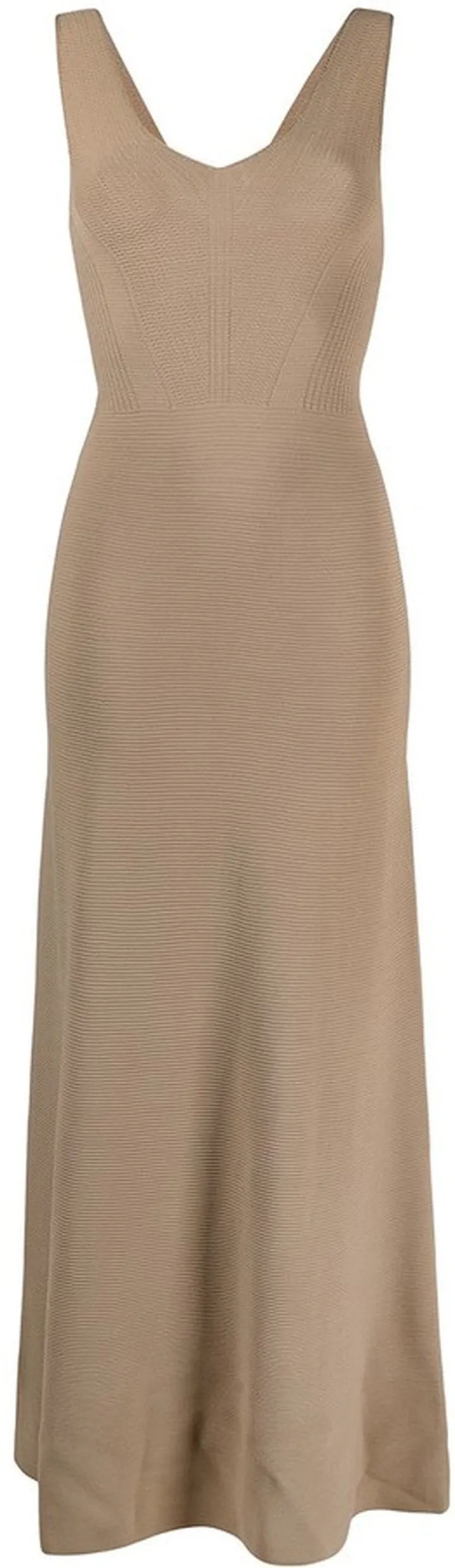 Knitted Fitted Long Dress