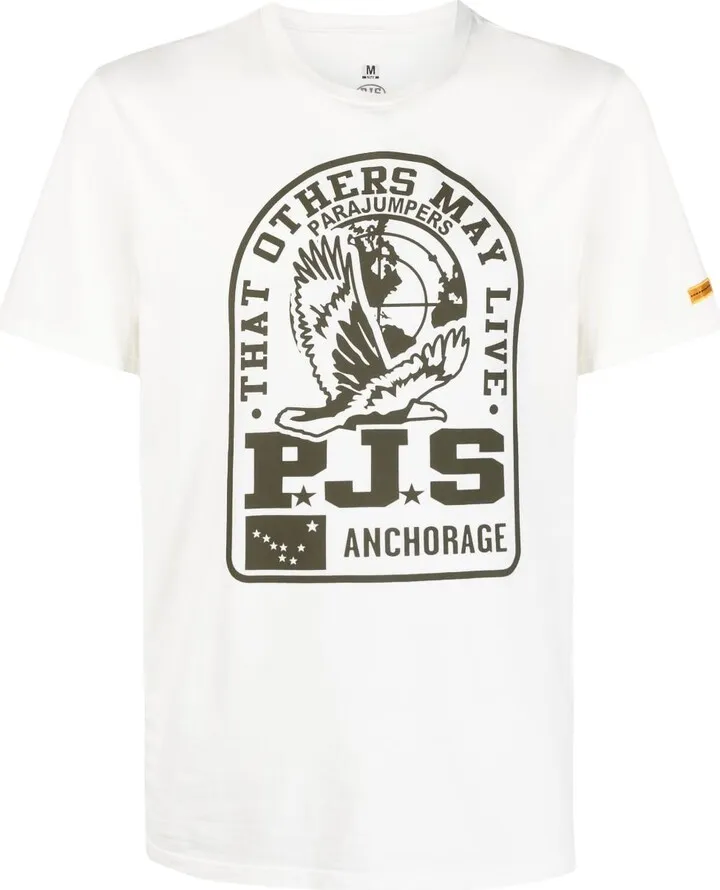 logo graphic-print T-shirt