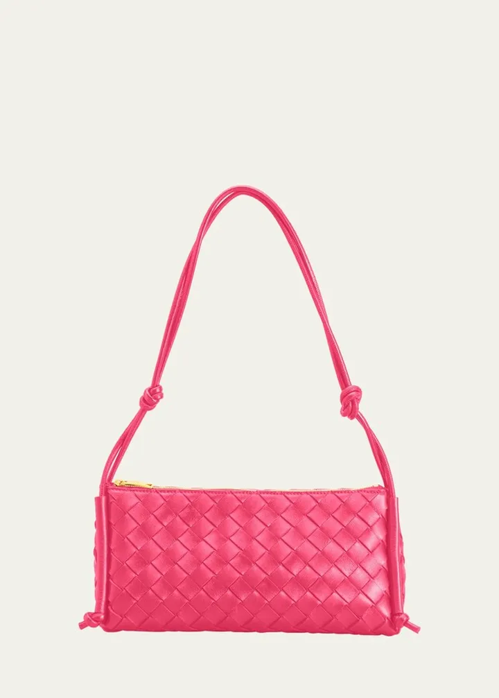 Intrecciato Napa Zip Shoulder Bag