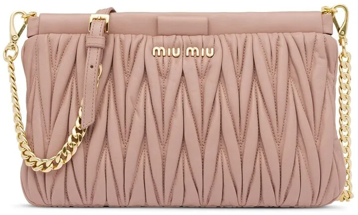 Matelassé mini bag
