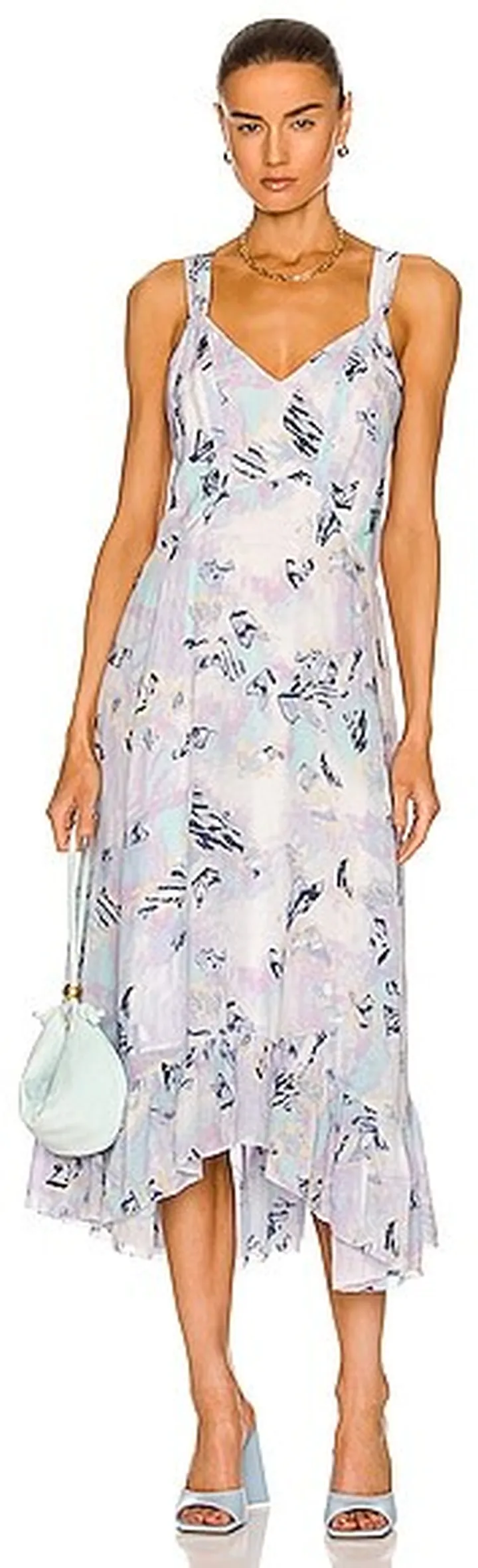 IRO Andou Dress in Baby Blue