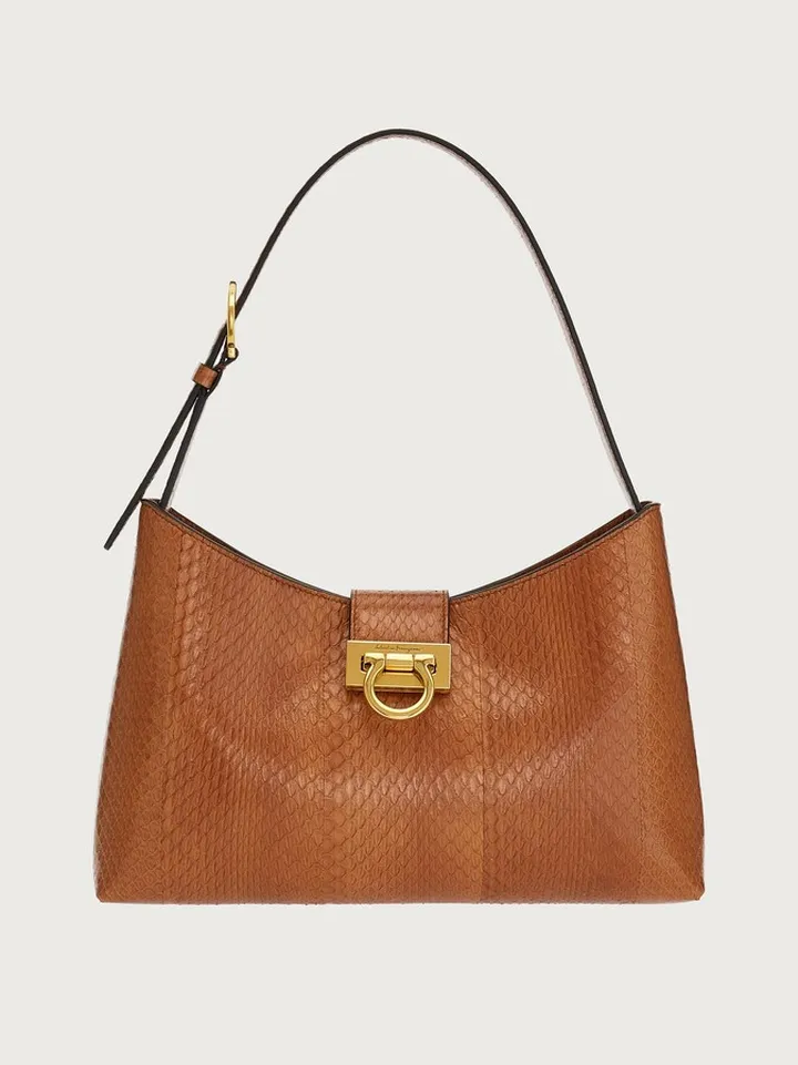 Ferragamo Women Trifolio shoulder bag Brown