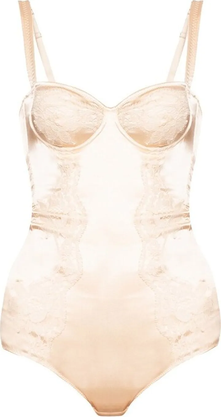 Dolce & Gabbana Lace Balconette Bodysuit