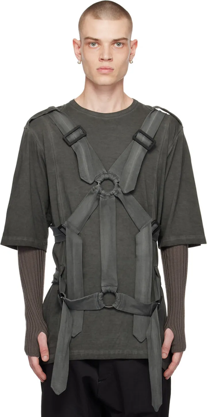NICOLAS ANDREAS TARALIS Gray Seditionaries T-Shirt