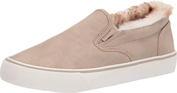Lugz womens Clipper Lx faux faux fur Classic Slip-on Fashion Sneaker