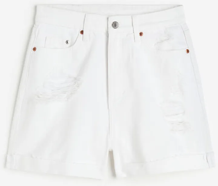 Mom Comfort Ultra High Denim Shorts