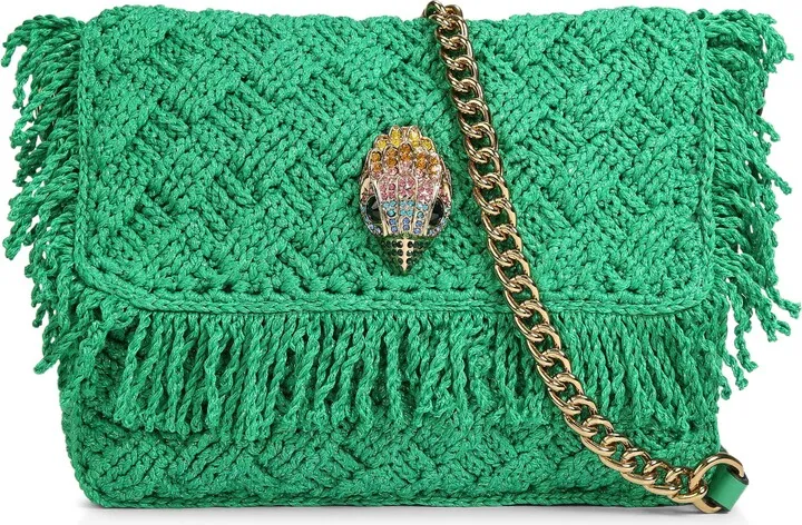 Kensington Crochet Fringe Shoulder Bag