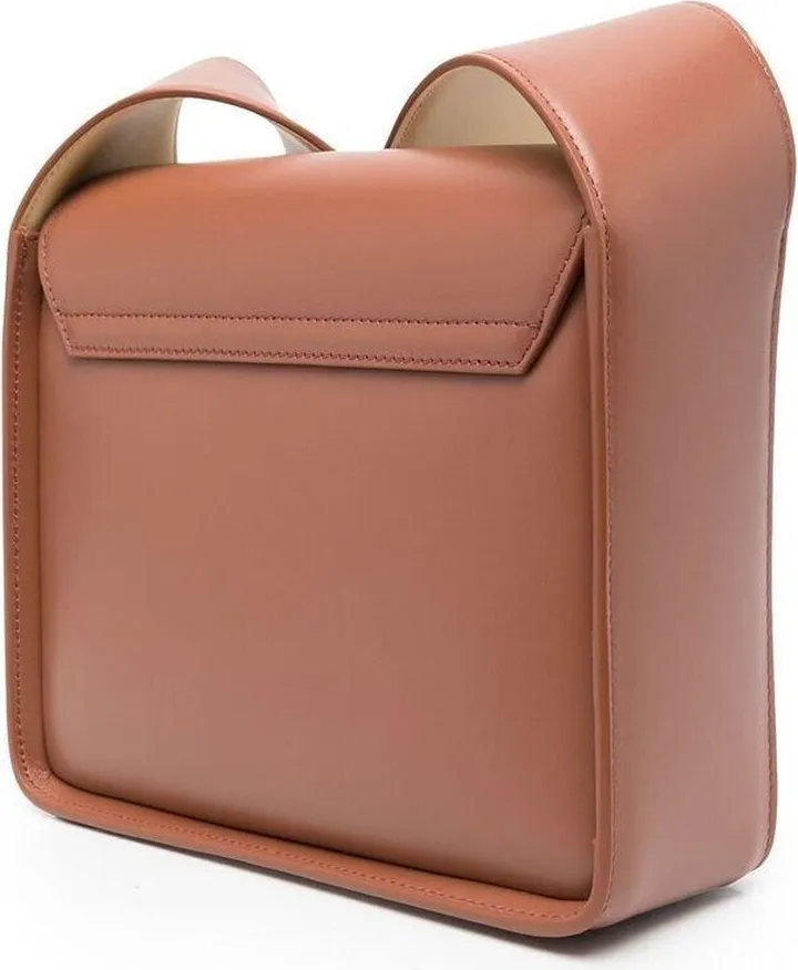 Logo-embossed Shoulder Bag