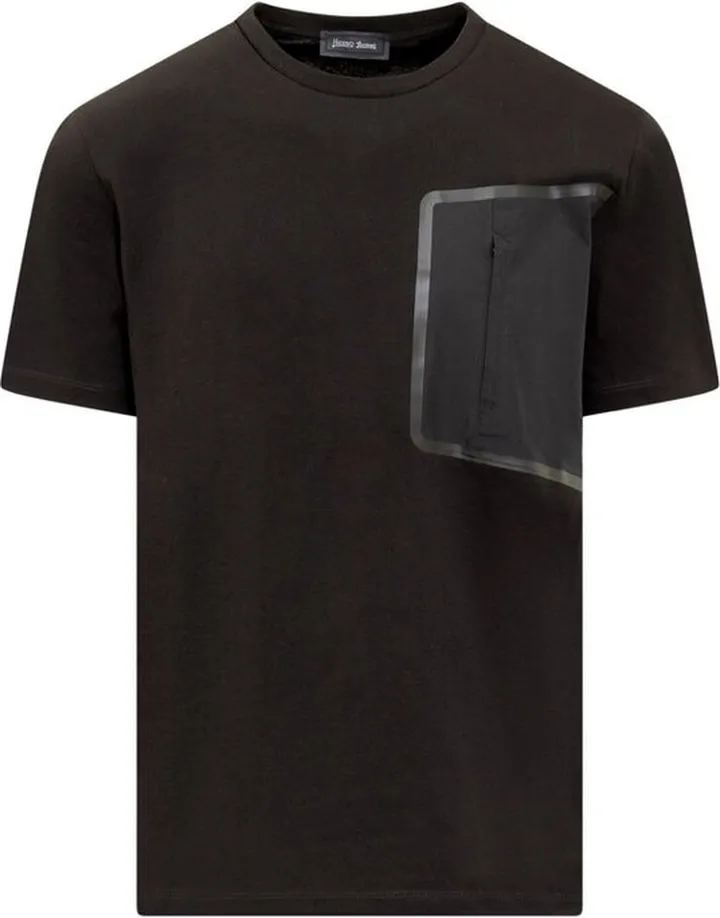 Herno Pocket Detailed Crewneck T-Shirt