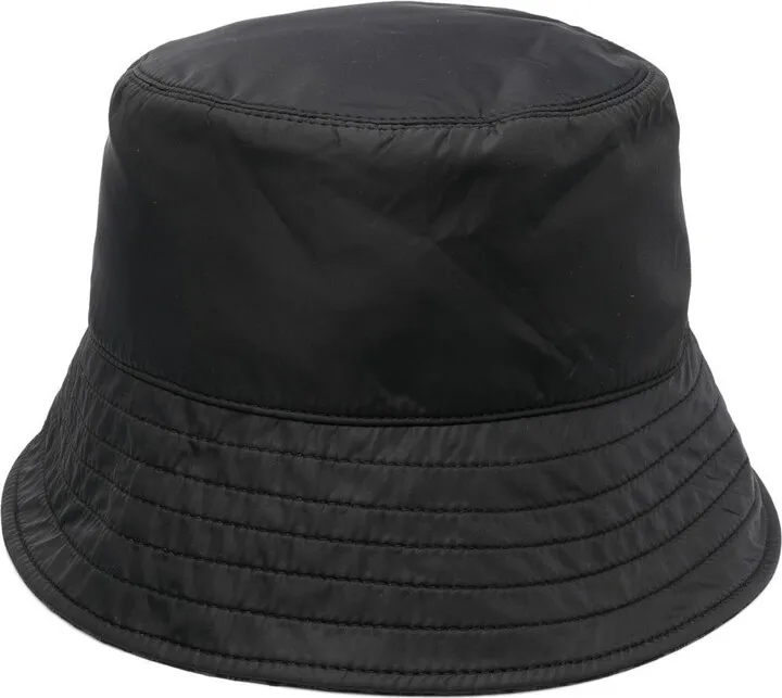 Black Padded Reversible Hat
