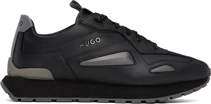 Hugo Black Chunky Sneakers