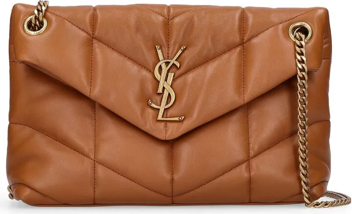 Small Puffer Loulou leather shoulder bag