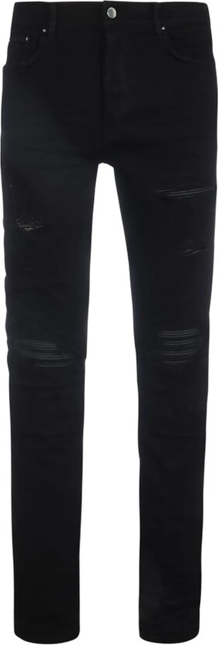 Amiri Mx-1 Distressed Tapered Leg Jeans