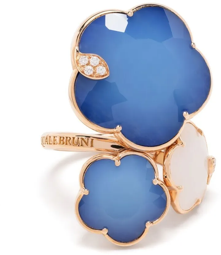 18kt rose gold Ton Joli diamond ring