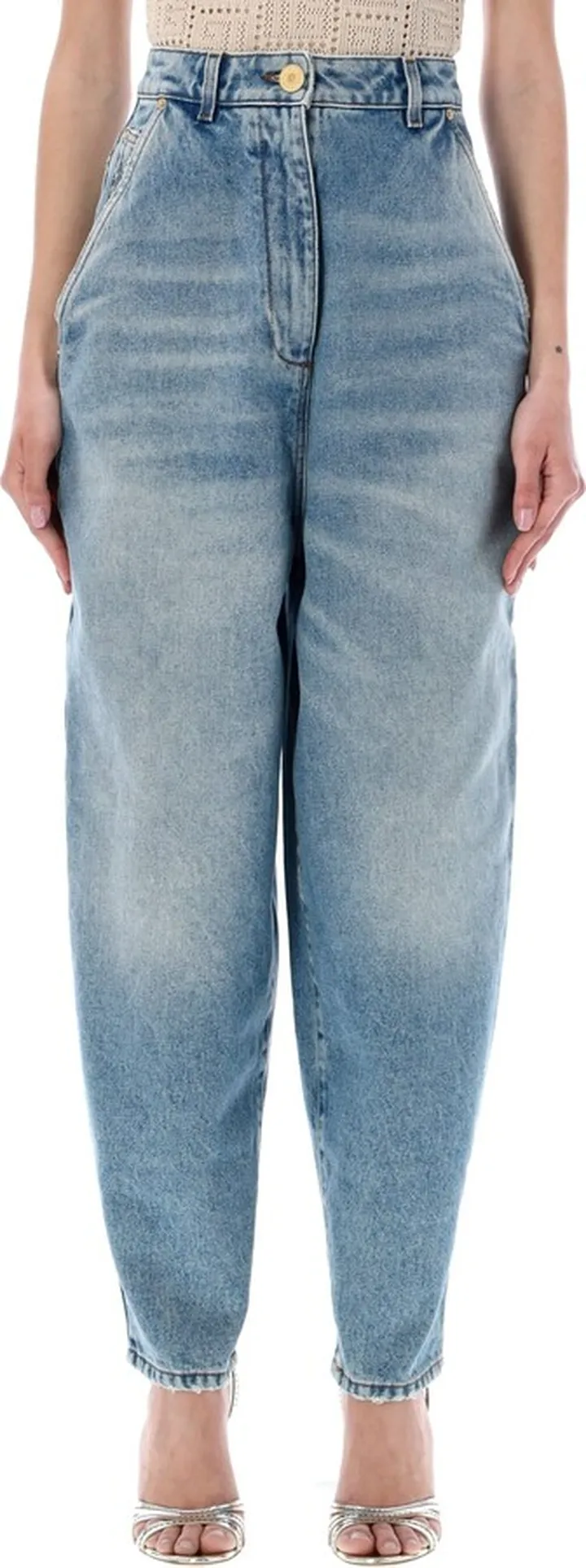 Faded Baggy Denim Jeans