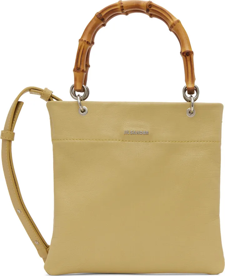 Jil Sander Beige Small Tote
