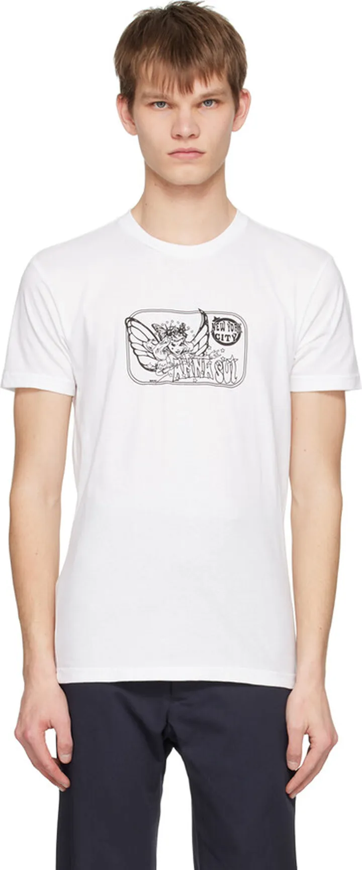 Anna Sui SSENSE Exclusive White T-Shirt