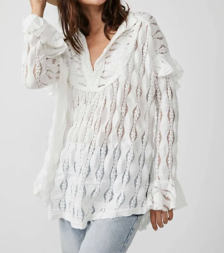 Candy Shop Tunic in Ivory