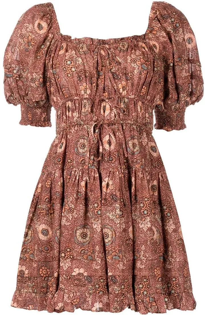 Juniper ruched mini dress