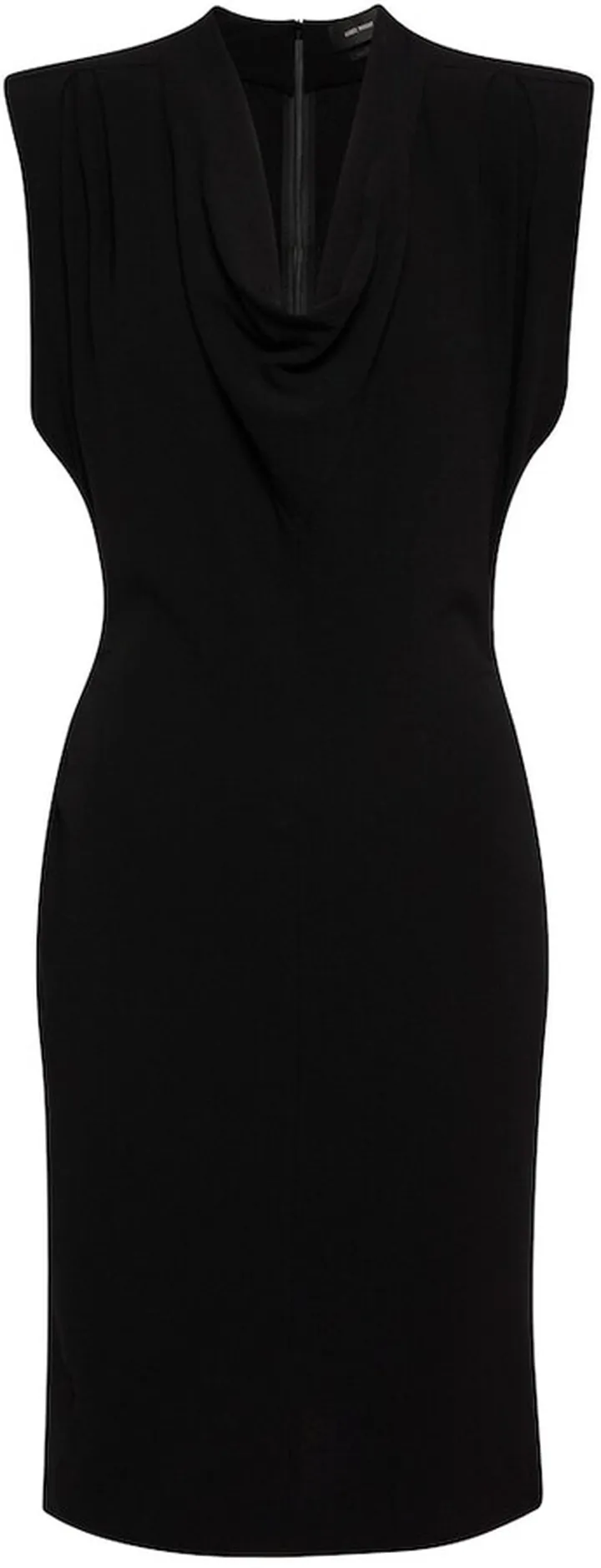 Rosemay cowl-neck cotton midi dress