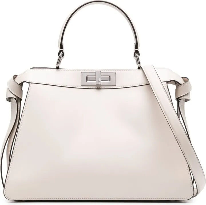 FENDI- Peekaboo Iseeu Leather Handbag