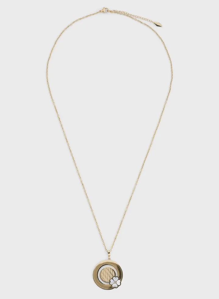 Necklace With Mother Of Pearl Inlay