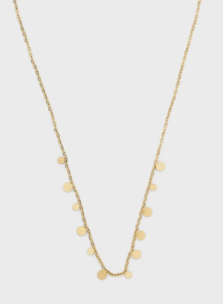 Petra Dainty Circle Necklace