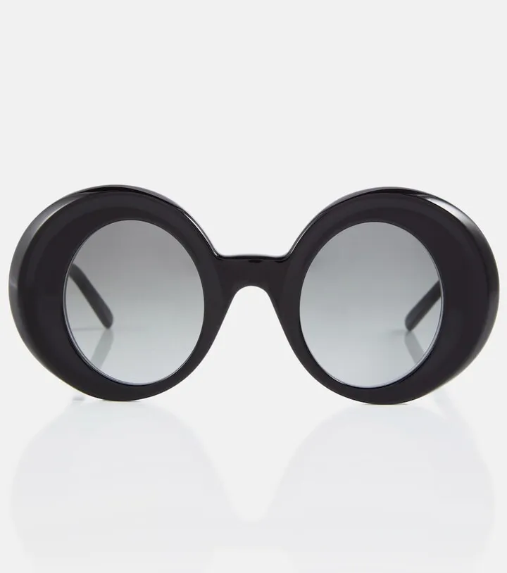 Oversized round sunglasses