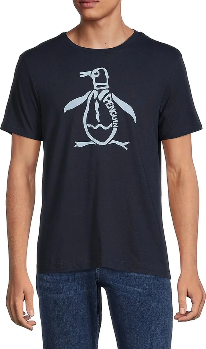 Penguin Crewneck Graphic Tee