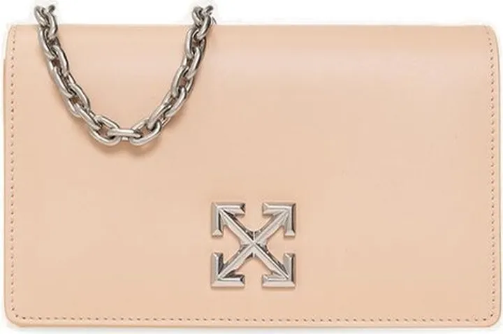 Off-White Jitney 0.5 Foldover Top Shoulder Bag