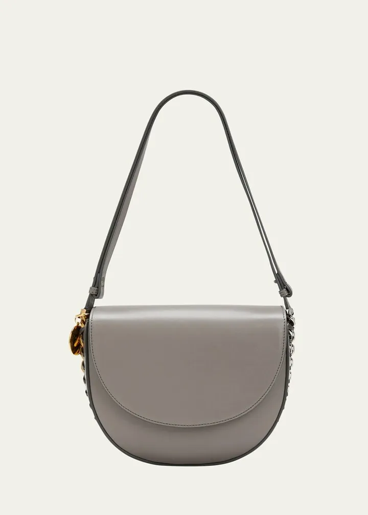 Medium Flap Saddle Shoulder Bag