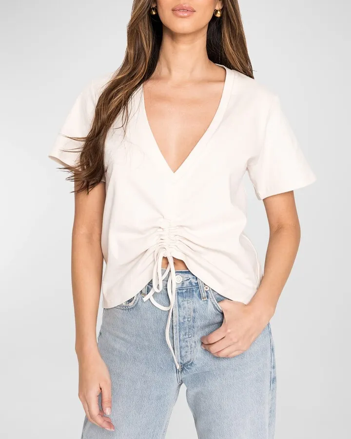 Enya Ruched Tee