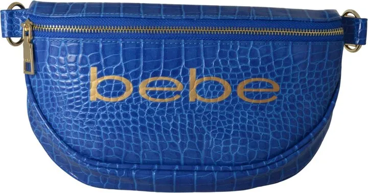 bebe Josephine Small Croco Convertible Belt Bag