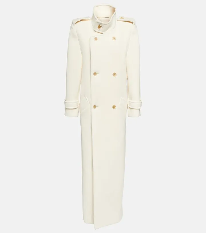 Oversized wool coat