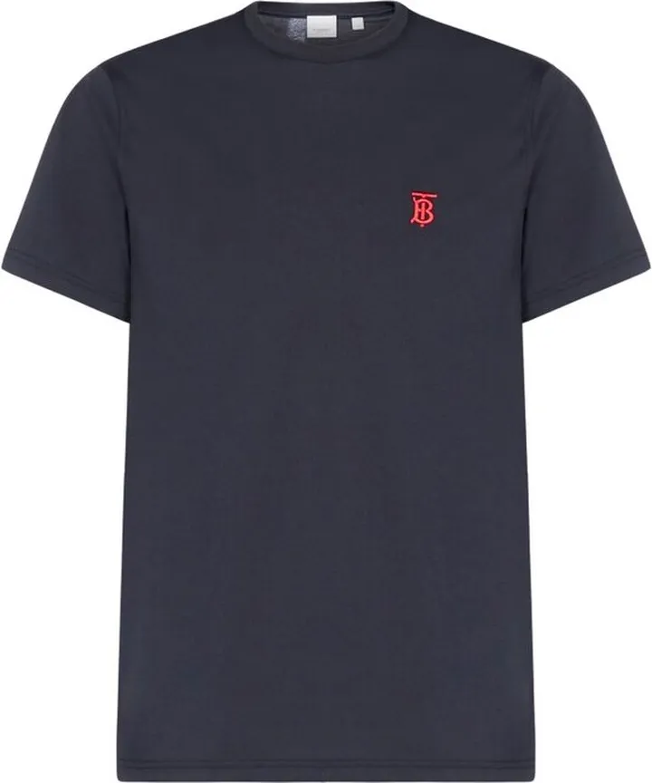 Burberry Logo Embroidered T-Shirt