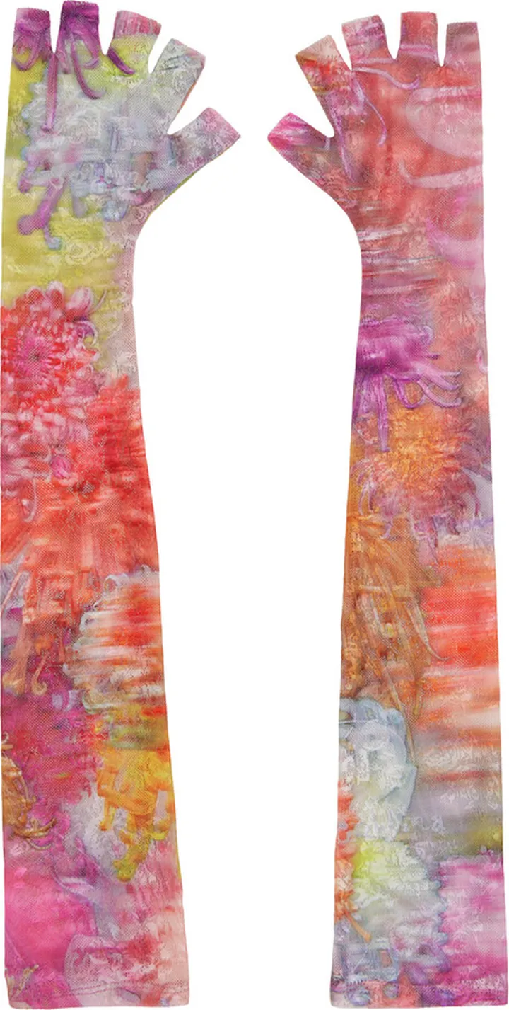 Collina Strada Multicolor Fingerless Gloves