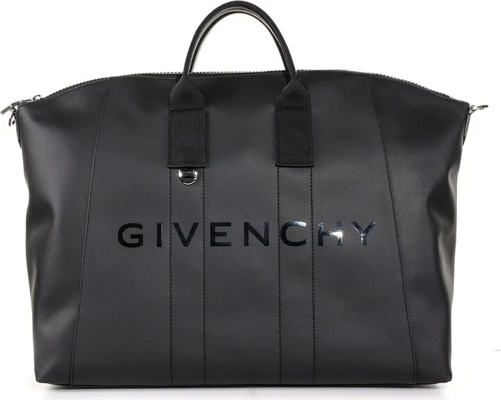 Medium Antigona Sport Bag In Coated Leather