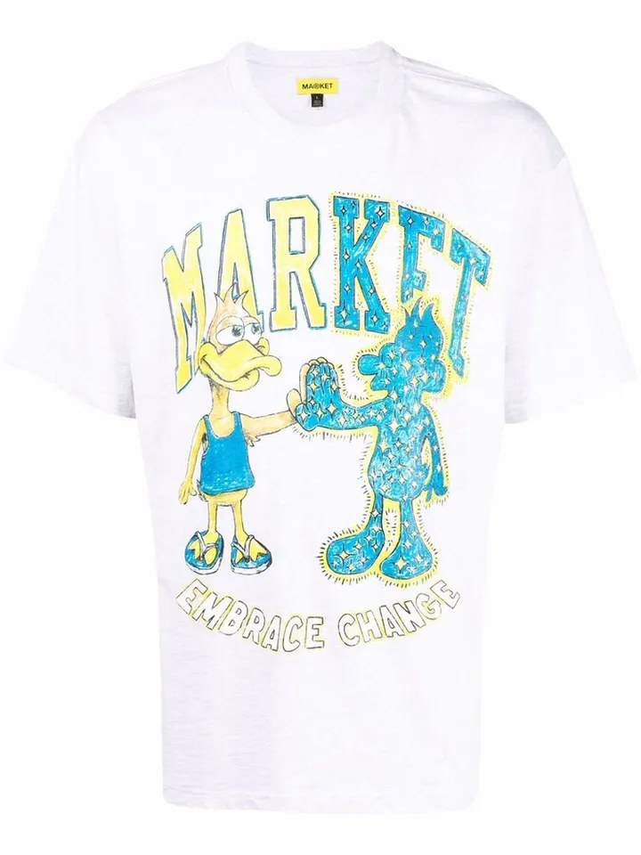 logo-print T-shirt