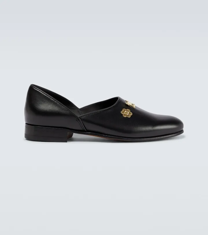 Appenzeller leather loafers